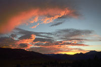Clearing Storm at Sunset